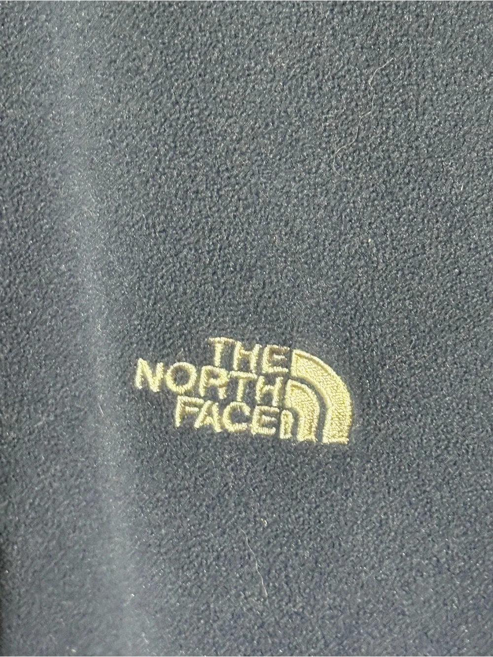 The North Face Men’s Navy Half-Zip Fleece Pullover Size-XXL